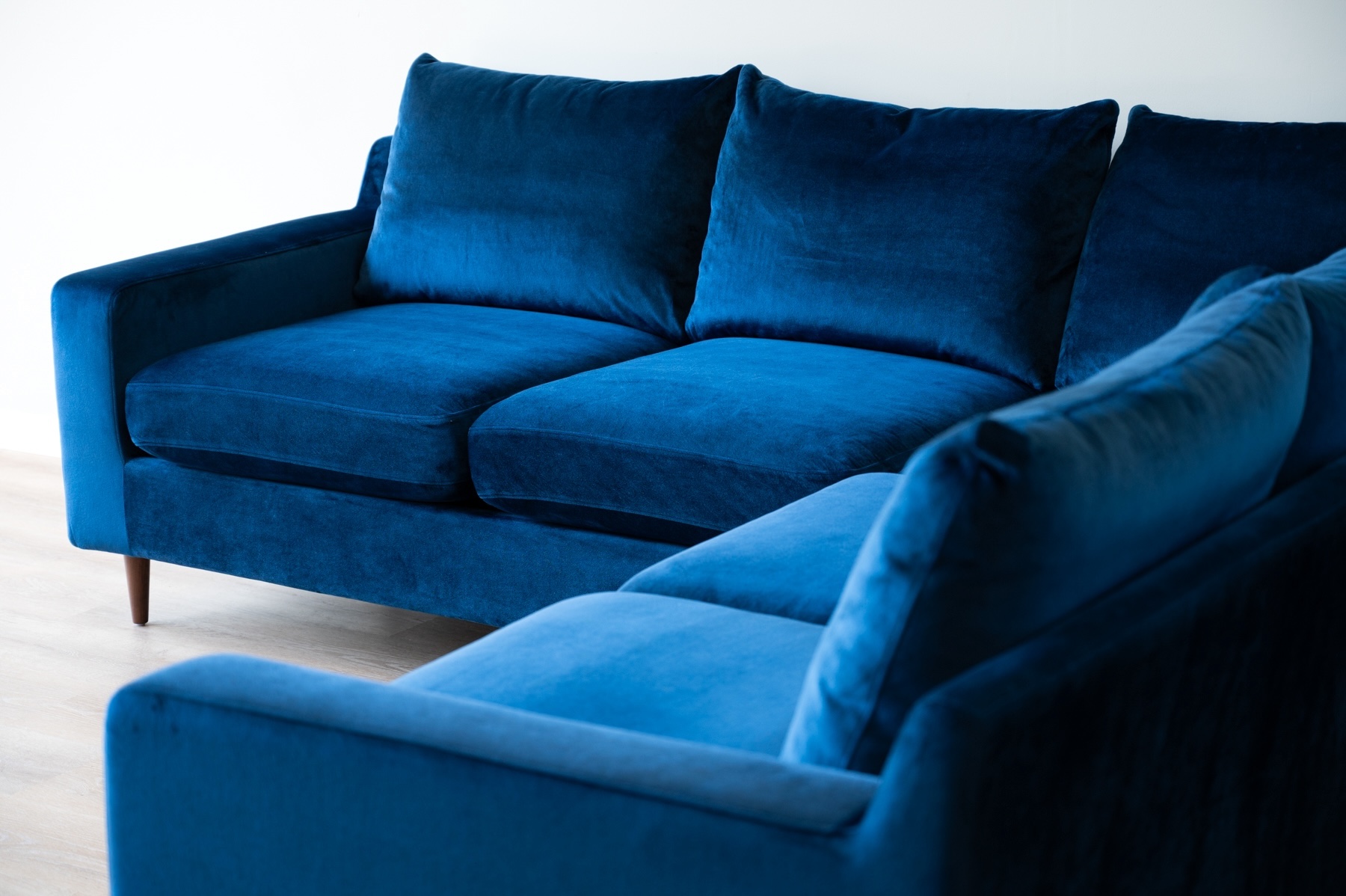 Interior Define Velvet Sectional